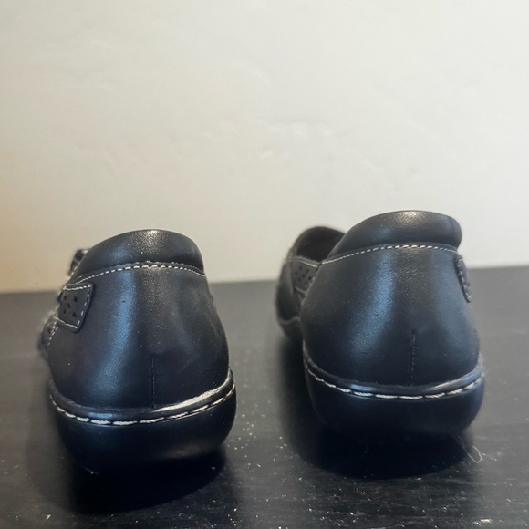 Clarks Ashland Spin Q Strappy Shoes Black - Picture 4 of 7